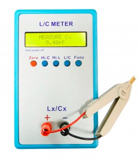 Medidor digital de inductancia y capacitancia Juntek LC-200a